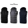 Men Electric Heated Heating Hooded Vest Cloth Jacket USB Thermal Warm Warmer Pad Clothing Clothes Outdoor T-Shirts