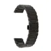 Cinturino per orologio a sgancio rapido 16mm 20mm 22mm per Jacques Lemans cinturino in acciaio inossidabile braccialetto con fibbia a farfalla nero oro argento H0915