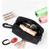 Chien Siège De Voiture Couvre Voyage En Plein Air Protable Merde Sac Distributeur PU Pochette En Cuir Pet Chat Pick Up Titulaire Sacs À Déchets Organisateur En Gros