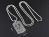 Stainless Steel 12 Zodiac Sign Necklace Men Hip Hop id Dog Tag Pendants Charm Star Sign Choker Astrology Necklaces Fashion Jewelry Will and Sandy