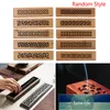 1PC Bamboo Wooden Incense Stick Holder Burning Joss Insence Box Burner Ash Catcher Random Factory price expert design Quality Latest Style Original