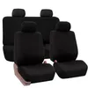 Assento de carro cobre conjunto completo em bege preto frente traseira split banco proteção universal caminhão van suv a4 b8 almofadas auto acessórios3099025