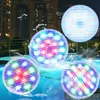 Havuz Farları 18 W 24 W 36 W par 56 LED Mavi Sualtı Işık 12 V Focos LED'leri Para Piscinas Sıcak Soğuk Beyaz RGB Su Geçirmez Gölet Işıkları