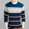 Covrlge Mens sweter jesień okrągły kołnierz sweter mężczyźni marki odzież dzianina koszula slimfit moda polo mzm050 210812