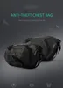 Men Anti-theft Waterproof Crossbody Fashion Oxford Sling Short Trip Chest Bags