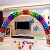Happy Christmas Decoration 18inch Four Leaf Clover Aluminum Foil Balloons Arch Balloon for Baby Shower Wedding Birthday Party 17colors