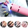 Mini secador de uñas LED UV portátil, lámpara de curado, linterna, forma de antorcha, esmalte de uñas, arte, lámparas de luz de secado rápido, máquina herramientas