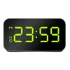 Other Clocks & Accessories LED Digital Voice Control Alarm Clock Dual USB Powered Snooze Brightness Adjust