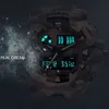 Новый камуфляж военные часы SMAEL бренд спортивные часы светодиодные кварцевые часы мужчины спортивные наручные часы 8001 мужская армия Watch водонепроницаемый Q0524