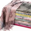 Designer knitted spring winter women scarf plaid warm cashmere scarves shawls luxury brand neck bandana pashmina lady wrap