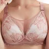 SEXYWG maternité allaitement soutiens-gorge doux sans fil soutien-gorge femmes enceintes dentelle garniture grande taille allaitement soutien-gorge maille respirant coton Y0925