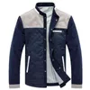 Jaqueta masculina de primavera uniforme de beisebol fino casaco casual Mens marca moda casacos masculinos Quilted Outerwear 211110