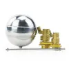 1/2" 3/4" 1" Brass Float Cold and Water Tank Floating Ball SS201 Stem Flow Control Cistern/Expansion Tanks 210727