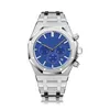 Men's Automatic Mechanical Watch 26338PT OO 1220PT 01 REQUIN Brand Royal Blue Six Hands Calendar Multifunction Dial Oak Class187e