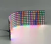 WS2812B RGB 5050 SMD Flexibla moduler 8x8 16x16 8x32 Pixel Panel Matrix Screen WS2812 IC LED -modul individuellt adresserbar DC5V3115