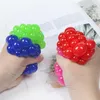 6.0cm bicolor ball ball fidget toy mesh squish ball ball anti anti regring balls funder squest