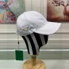 2022 شعبية كرة المثلث المقلوب قبعات قماش عارضة أزياء قبعة الشمس للرياضة في الهواء الطلق رجل إمرأة مصمم الشهير قبعة بيسبول