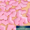 Decorative Flowers & Wreaths 100 Pcs Artificial Petals Love Heart Fake Sponge Party Supplies Wedding Engagement Table Confetti Decoration (P