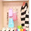 Newhangers Racks Foldbar hängare Hållare Space Saving Garderob Closet Organizer för strumpor Tie Scarf Belt Shawl EWD7754