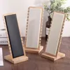 Bamboo Jewelry Display Collection Necklace Stand Bracelets Pendant Storage Shelf Holder Showcase Organizer 211105