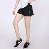 Pantaloncini da palestra da yoga pantaloni da donna a vita alta spaccati elasticizzati ad asciugatura rapida traspiranti per il tempo libero sport da corsa abiti da fitness Leggings