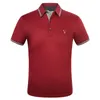 2022 Italie Mens Designer Polos Homme High Street Broderie Jarretière Impression Marques Top Qualité Coton Vêtements Tees