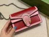 Donne Super Mini Bag 165 cm Fashion Chain Wallet in pelle scamosciata in fibra di fibra Ladies Classic Flap Crossbody Borse con scatola regalo 4764329379369