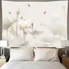 Chinese style tapestry mural background cloth landscape sun hanging cloth printed tapestry wall hanging home decoration tap943 210609