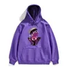 Hoodie Schwarz Clover Cartoon Print Japan Anime Männlichen Hoodies Straße Berühmte Marke Männer Sweatshirts Fleece Mode Pullover Für Herren H1218