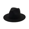 Filcowe kapelusze fedora męskie damskie kapelusze damskie męskie kapelusze luzem kobieta mężczyzna Jazz czapka Panama kobieta mężczyzna czapki akcesoria mody 442C3