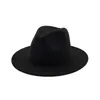 Vilt Fedora Hoeden Heren Dames Hoed Vrouwen Mannen Fedora Bulk Vrouw Man Jazz Panama Cap Vrouwelijke Mannelijke Caps mode Accessoires 442C3