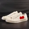 Mens Commes Des Garcons Play Chuck 1970 Casual Shoes for Girl Tayler vulcanized 운동화 소년 스케이트 보드 여성 스케이트 크기 35-44 Z04
