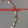 Bohemian Stained Glass Rice Bead Natural Pearl Women's Short Necklace Charm Jewelry Handmade Christmas Gift Girl
