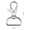 Portachiavi Twist Lock Moschettoni con cordino Portachiavi Premium Chiusura con gancio per progetti di cucito Miri22