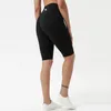 Tenue de yoga LU-17 avec Wonmen pantalons courts Shorts de course dames vêtements de sport filles exercice Fitness porter