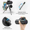 Nitrogen-filled Waterproof Monocular Telescope Professional Mini Pocket BAK4 Zoom Powerful Binoculars Camera HD Outdoor Hunting