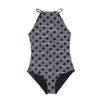 costume da bagno in bikini grigio