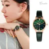 Wristwatches Women Watches 2022 Luxury Quartz Ladies Simple Waterproof Leather Wrist Clock For Woman Elegant Female Watch