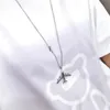 Nueva joyería de alta calidad para hombres y mujeres, collar con colgante de letra de avión, accesorios de regalo de vacaciones para fiestas de moda 306O