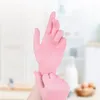 Disposable Gloves Nitrile 50 100pcs Pink Disposible Grade Waterproof Allergy Work Safety Gardening Black322C