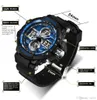 Unisex mode jongen elektronische horloge luxe 7 kleuren lichtgevende led digitale sport polshorloge mannen student siliconen band casual horloges