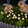 Solar Lamps Outdoor Mushroom Lights For Garden Decoration IP65 Waterproof Garland Patio Backyard Fairy Lamp