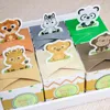 Baby Douche Favors Safari Animal Sauvage Jungle Favor Box Candy Box 24pcs / Pack Souvenirs Boy / Fille Enfants Fournitures de fête H1231