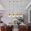 Mordic Pendant Lights Vintage Hoop Gold Modern LED Hanging Lamp for Living Room Home Loft Industrial Decor lamp