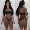 Black Bikini Beach Cover Ups Women White Shiny Embellishment Mesh Fishnet Dress For Swimsuit Bathing Smock Beachwear Sarongs8842781