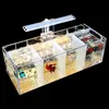 Aquariums Creative Betta Fish Tank Breeding Incubator Isolation Box Water- Desktop Small Acrylic Ecological Aquarium288J