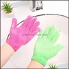 gants exfoliants de bain