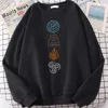 2021 Nowy człowiek Bluzy Avatar Ostatni Drukuj Drukuj Moda Bluzy Jesień Wiosna Luźne Casual Pullover Homme Streetwear Y0816