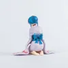 13 cm Re: Life a Different World from Zero Anime Figur Natsuki Subaru Rem Actionfigur Ram Rem kniender Kimono Figur Spielzeug X0526