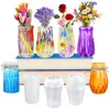 Baking & Pastry Tools Resin Molds For Small Tall Vase Bud Silicone Kit With Twine Epoxy Casting Flower